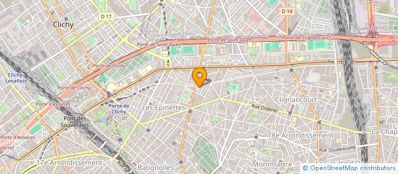 localisation de l'entreprise MF ASSET 3  PARIS