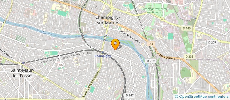 localisation de l'entreprise MF AUTOMATISMES à SAINT-MAUR-DES-FOSSES