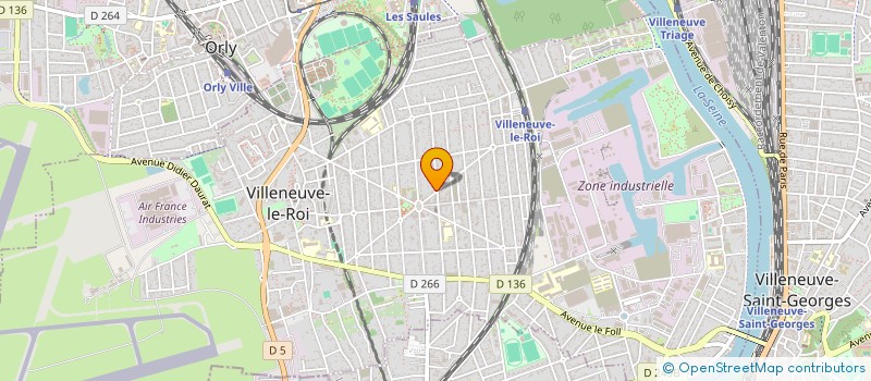 localisation de l'entreprise MF BATI NET  VILLENEUVE-LE-ROI