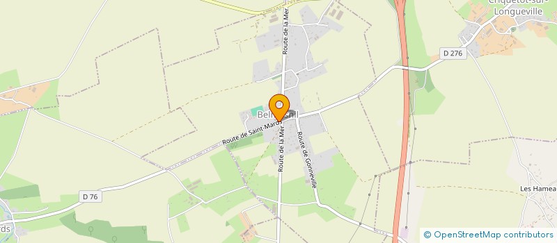 localisation de l'entreprise MF BOTTES  BELMESNIL