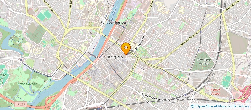 localisation de l'entreprise MF BUILDINGS à ANGERS