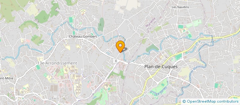 localisation de l'entreprise MF BULDING CONSTRUCTION  MARSEILLE