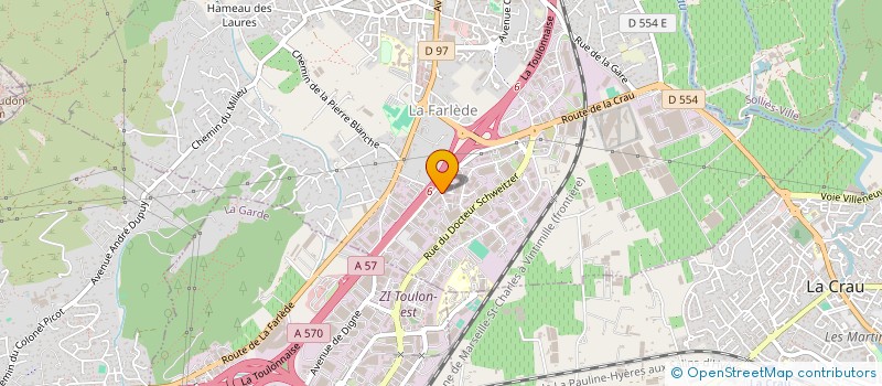 localisation de l'entreprise MF COACHING  LA FARLEDE