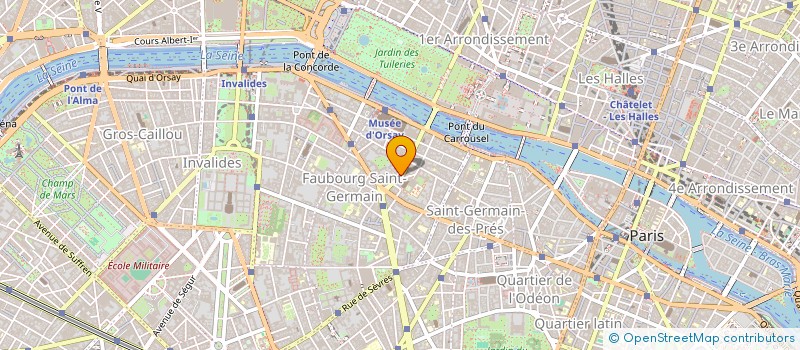 localisation de l'entreprise MF CONSEIL  PARIS