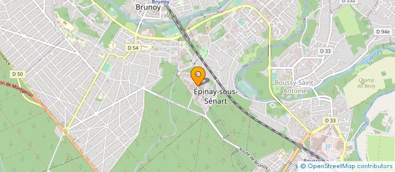 localisation de l'entreprise MF CONSTRUCTIONS à EPINAY-SOUS-SENART