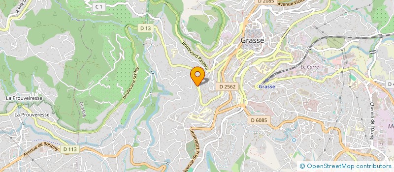 localisation de l'entreprise MF CONSTRUCTIONS à GRASSE