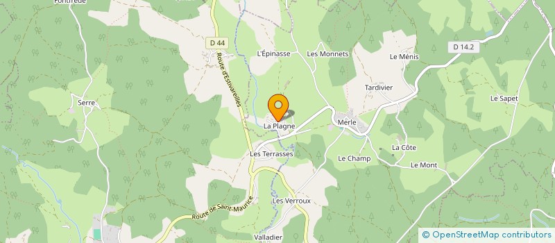 localisation de l'entreprise MF CONSULTANT à MERLE-LEIGNEC