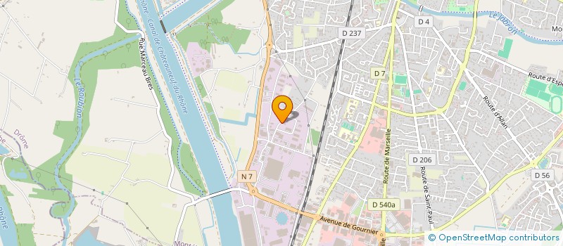 localisation de l'entreprise MF CONSULTANTS  MONTELIMAR