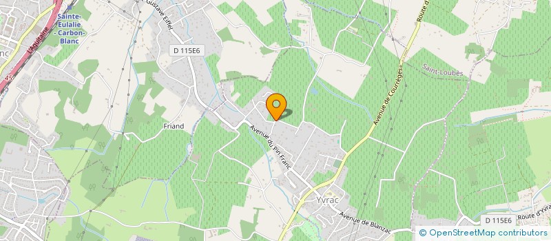 localisation de l'entreprise MF CONSULTING à YVRAC