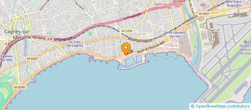 localisation de l'entreprise MF CONSULTING  SAINT-LAURENT-DU-VAR