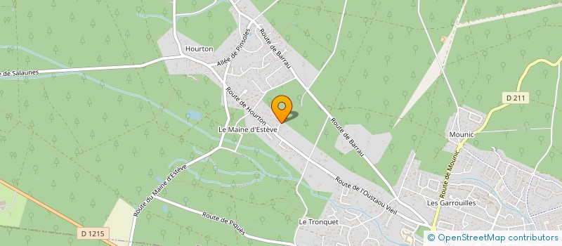 localisation de l'entreprise MF CONSULTING  SAINT-AUBIN-DE-MEDOC