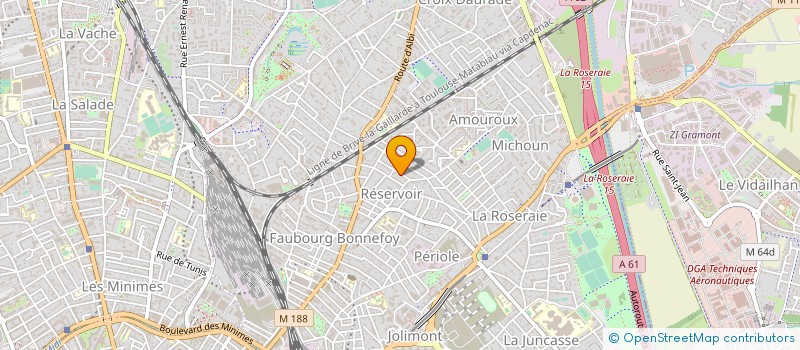 localisation de l'entreprise MF CREATIONS à TOULOUSE