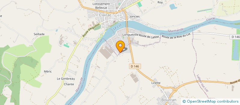 localisation de l'entreprise MF DEBOSSELAGE à BOURRAN