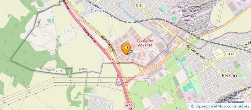 localisation de l'entreprise MF ENERGY à CHAMBLY