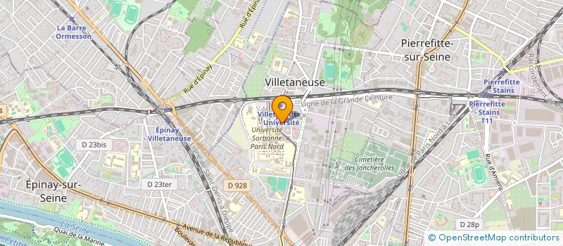 localisation de l'entreprise MF EVENT à VILLETANEUSE