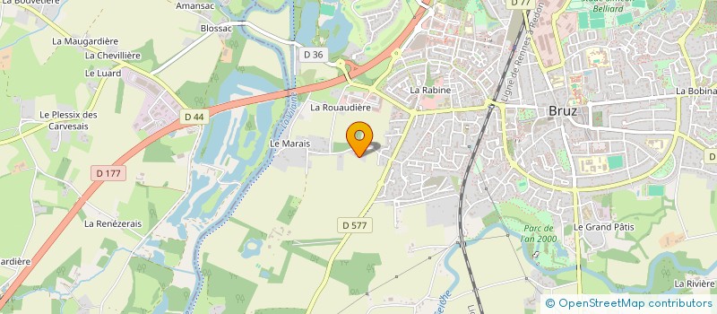 localisation de l'entreprise MF EXPANSION à BRUZ