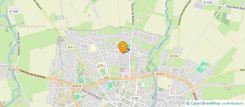 localisation de l'entreprise MF FINANCES  BAYEUX