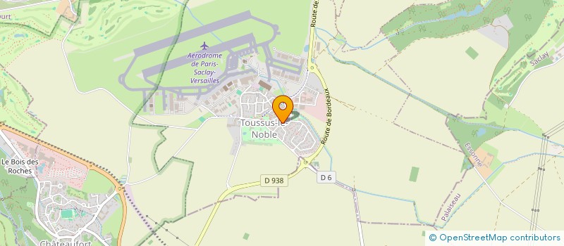 localisation de l'entreprise MF GROUP  TOUSSUS-LE-NOBLE