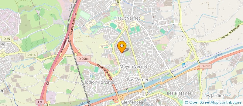 localisation de l'entreprise MF GROUPE à PERPIGNAN