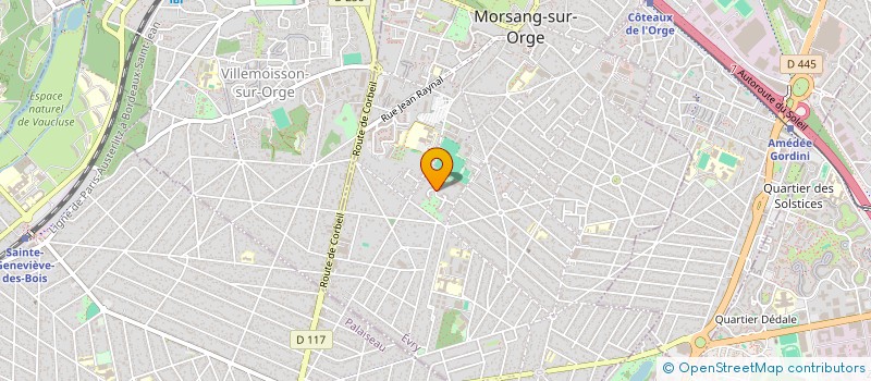 localisation de l'entreprise MF HOLDING à MORSANG-SUR-ORGE