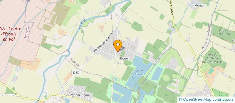 localisation de l'entreprise MF HOLDING  PLAISANCE-DU-TOUCH