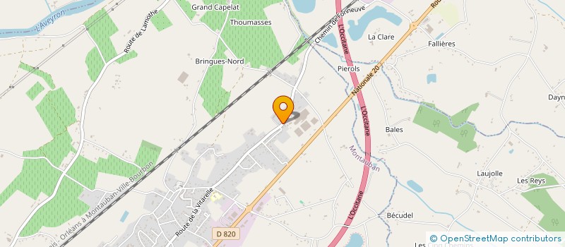 localisation de l'entreprise MF HOLDING  MONTAUBAN