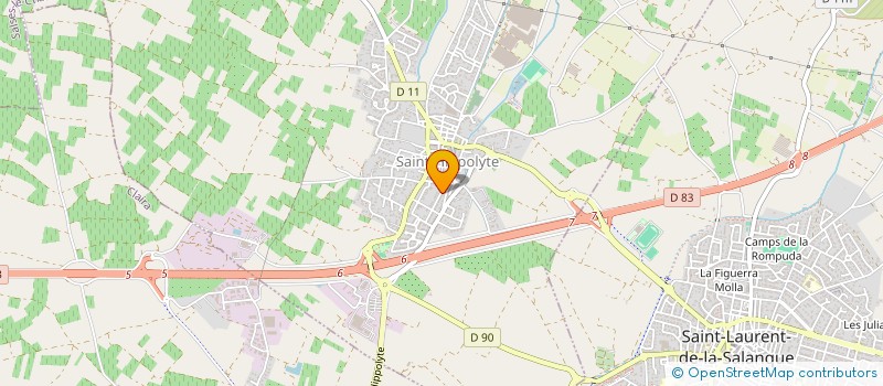 localisation de l'entreprise MF IMMO 66  SAINT-HIPPOLYTE