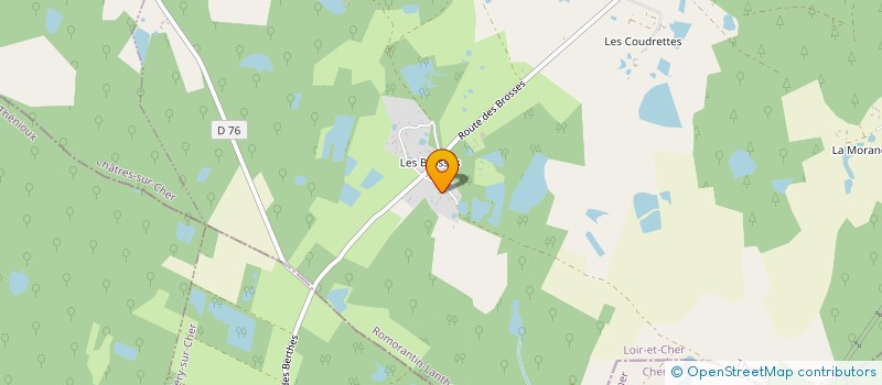 localisation de l'entreprise MF IMMO  THEILLAY