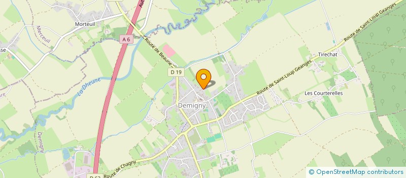 localisation de l'entreprise MF IMMOBILIER  DEMIGNY