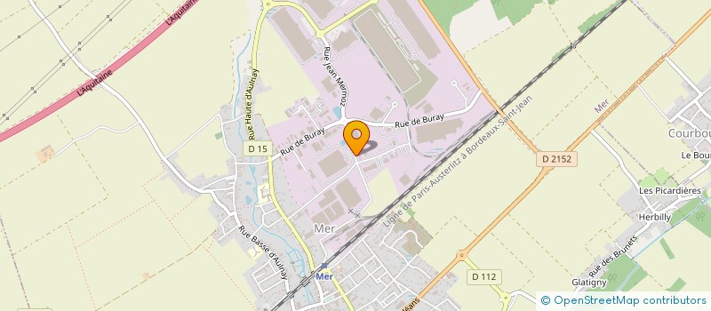 localisation de l'entreprise MF IMMOBILIER  MER