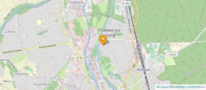 localisation de l'entreprise MF ISOL à CHALETTE-SUR-LOING