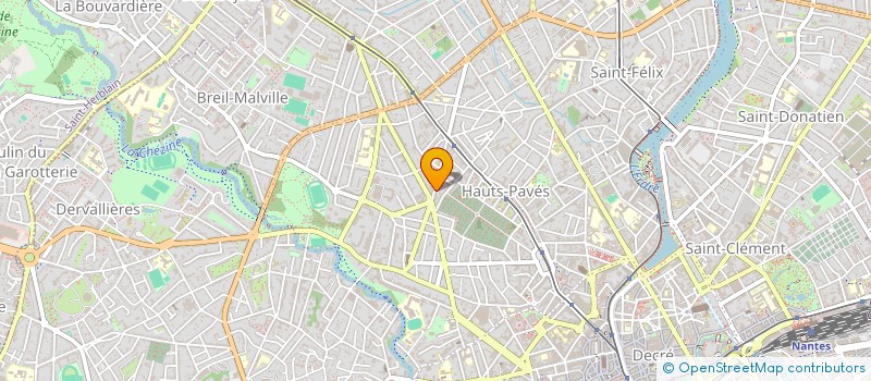 localisation de l'entreprise MF LOIRE à NANTES