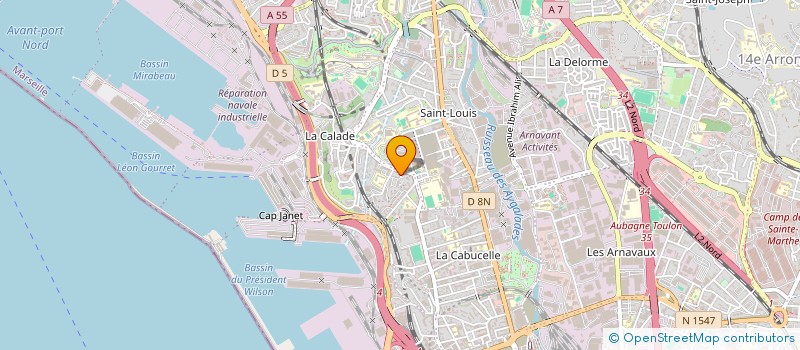 localisation de l'entreprise MF LUXURY à MARSEILLE