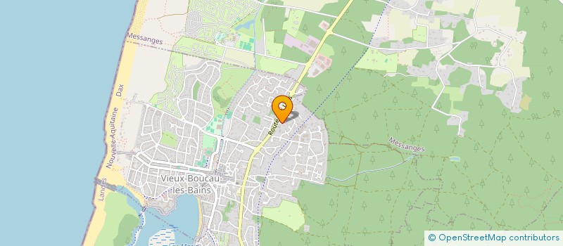 localisation de l'entreprise MF MACONNERIE GENERALE  VIEUX-BOUCAU-LES-BAINS