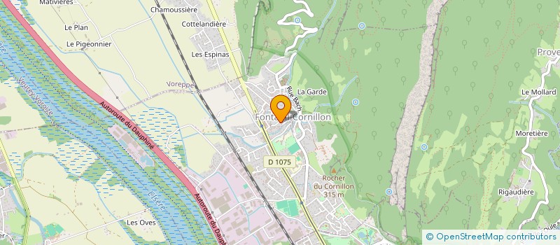 localisation de l'entreprise MF MARKET  FONTANIL-CORNILLON