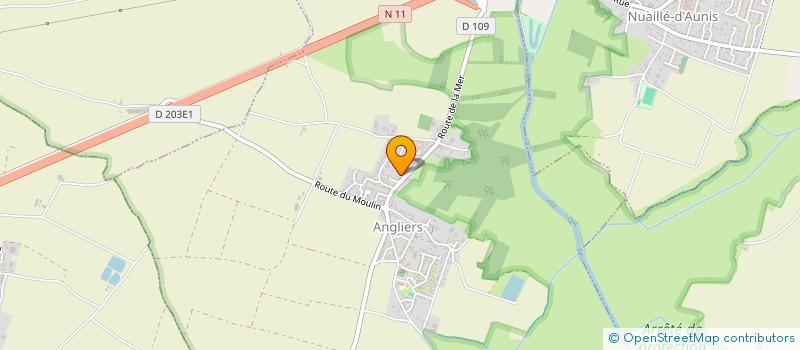 localisation de l'entreprise MF OFFICE  ANGLIERS