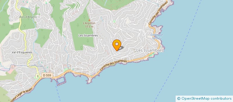 localisation de l'entreprise MF PATRIMOINE  ROQUEBRUNE-SUR-ARGENS