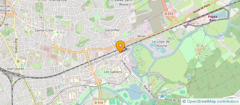 localisation de l'entreprise MF PLAST  LE MANS