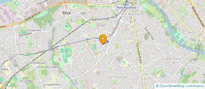 localisation de l'entreprise MF POSE  REZE