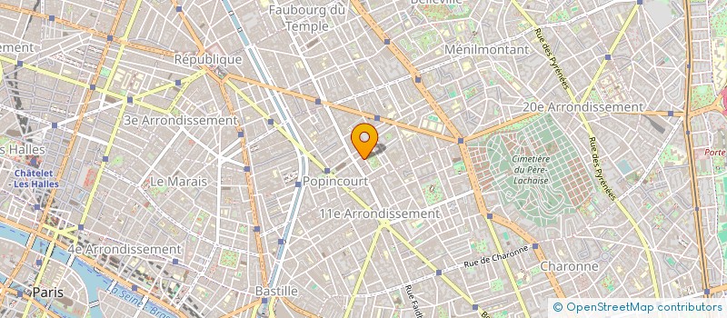 localisation de l'entreprise MF PRODUCTIONS  PARIS