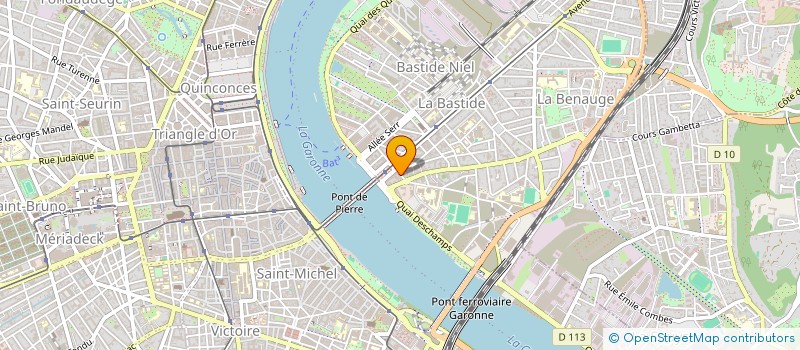 localisation de l'entreprise MF PROMOTION IMMOBILERE à BORDEAUX