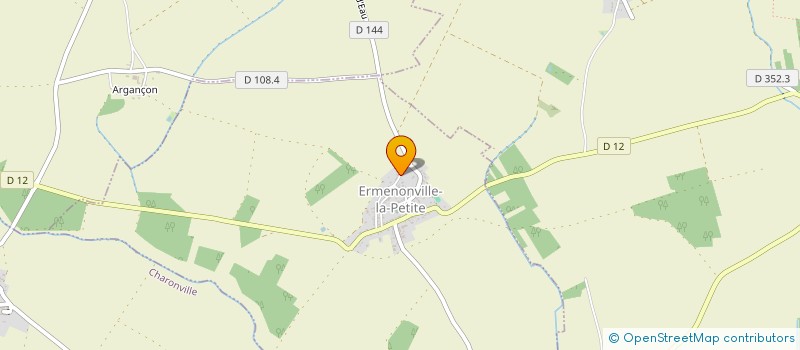 localisation de l'entreprise MF RENOV à ERMENONVILLE-LA-PETITE