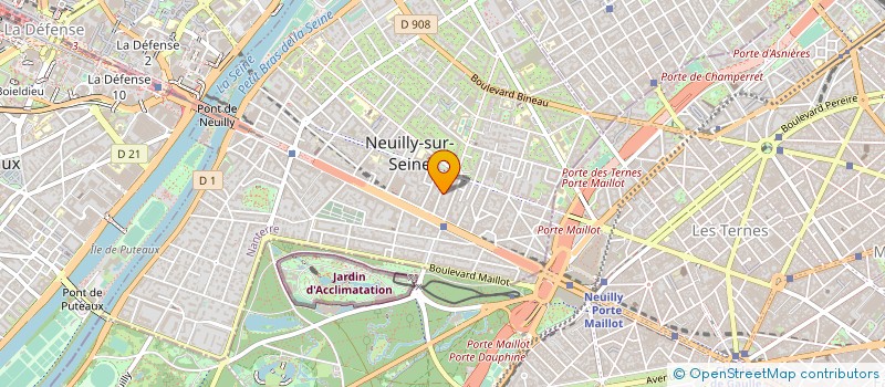 localisation de l'entreprise MF RENOVATION à NEUILLY-SUR-SEINE