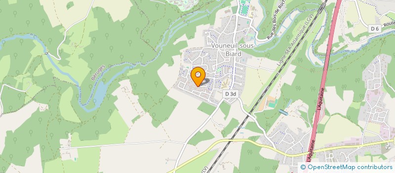 localisation de l'entreprise MF SAINT HILAIRE  VOUNEUIL-SOUS-BIARD