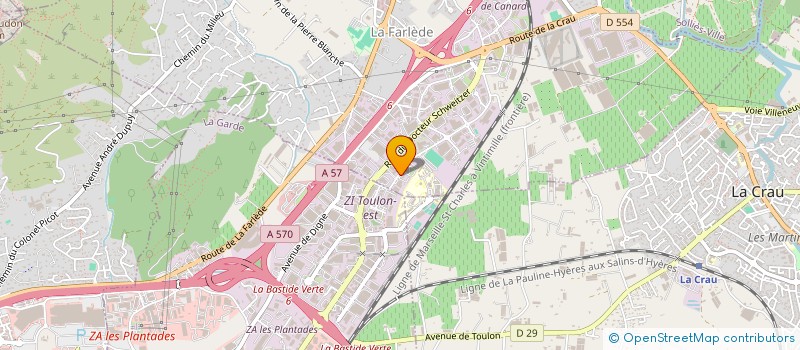 localisation de l'entreprise MF SERVICES à LA FARLEDE