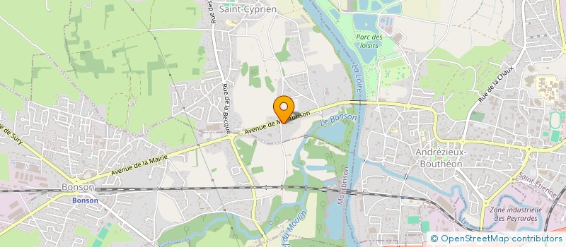 localisation de l'entreprise MF ST CYPRIEN  SAINT-CYPRIEN