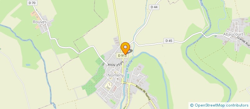 localisation de l'entreprise MF TRAITEUR à NOMENY