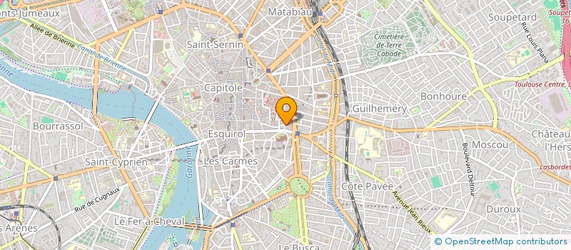 localisation de l'entreprise MF VOYAGES à TOULOUSE
