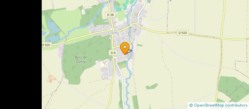 localisation de l'entreprise MF WELDING  CONTY