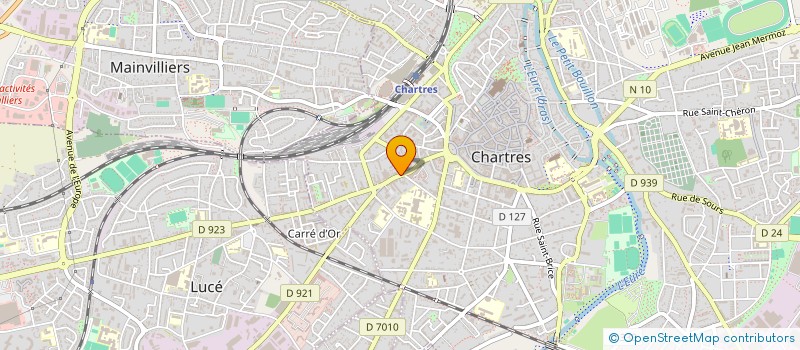 localisation de l'entreprise MF WIRTH à CHARTRES